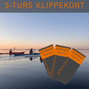 3-turs klippekort | kajakture